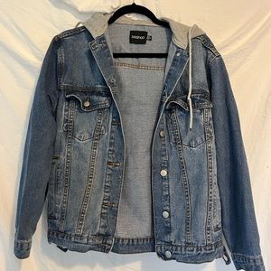 Hoodie/Denim Jacket